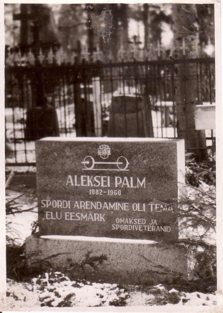 Sporditegelase Aleksei Palmi haud