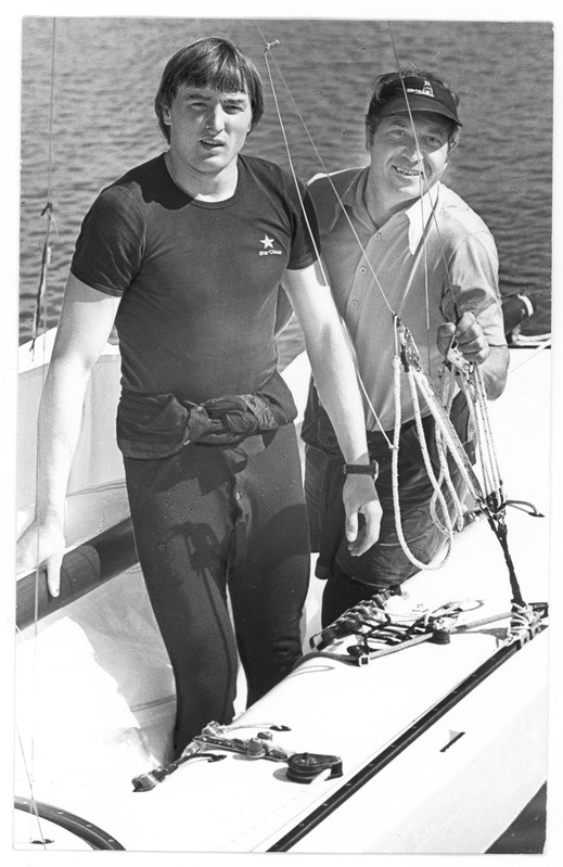 XXII Moskva suveolümpiamängude purjeregatt Tallinnas 1980, purjetajad Aleksandr Muzõtšenko ja Valentin Mankin