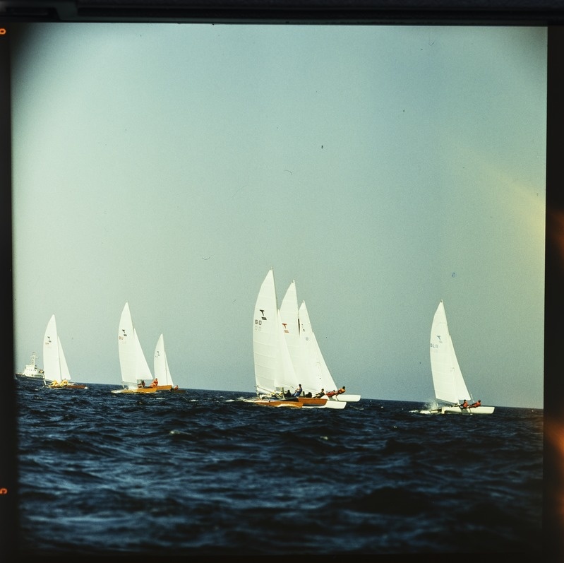 XXII Moskva suveolümpiamängude purjeregatt Tallinnas 1980, "Tornaado" klassi jahid merel