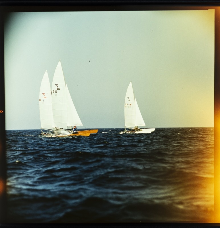 XXII Moskva suveolümpiamängude purjeregatt Tallinnas 1980, "Tornaado" klassi jahid merel