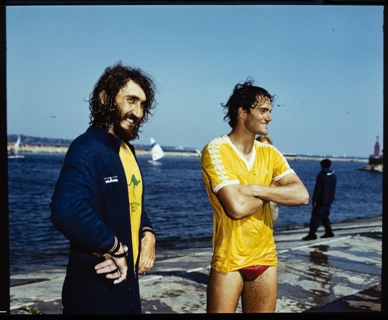 XXII Moskva suveolümpiamängude purjeregatt Tallinnas 1980, purjetajad Alejandro Abascal ja Miguel Noguer