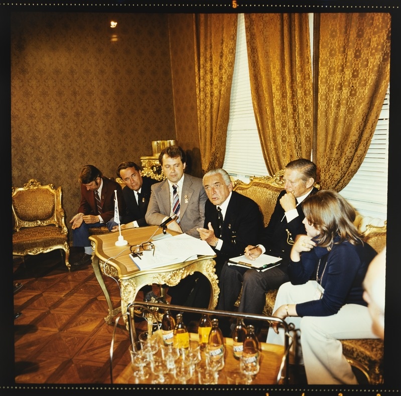 XXII Moskva suveolümpiamängude purjeregatt Tallinnas 1980 teemaline koosolek