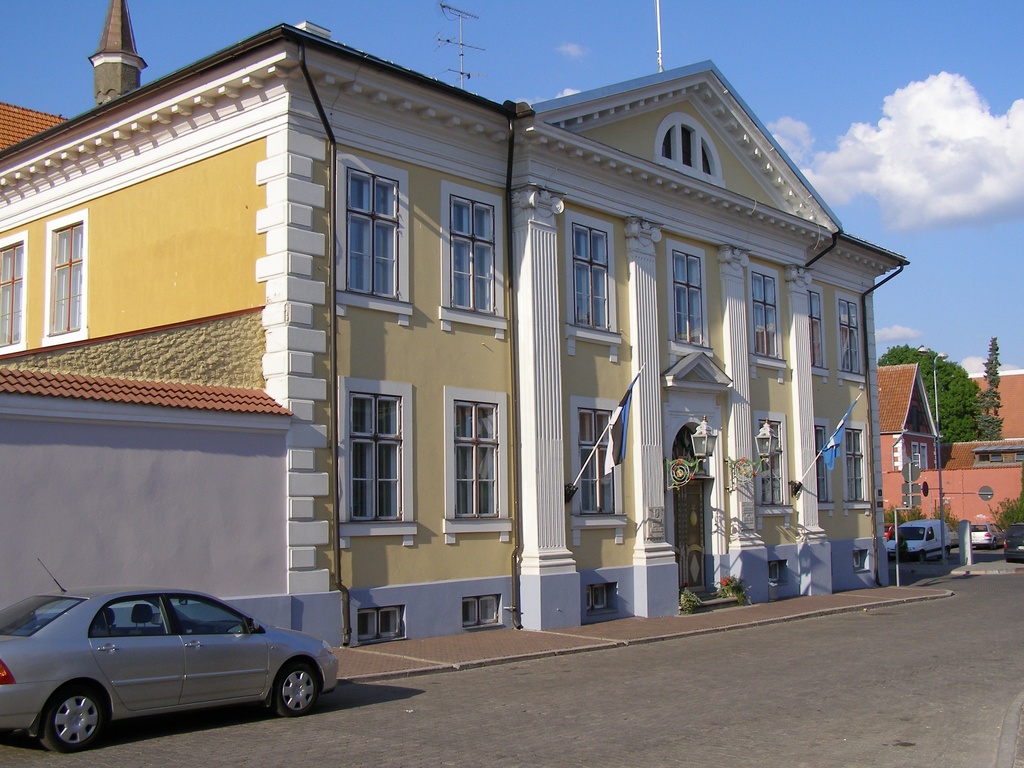 Pärnu city hall - This is a photo of cultural heritage monument of Estonia number