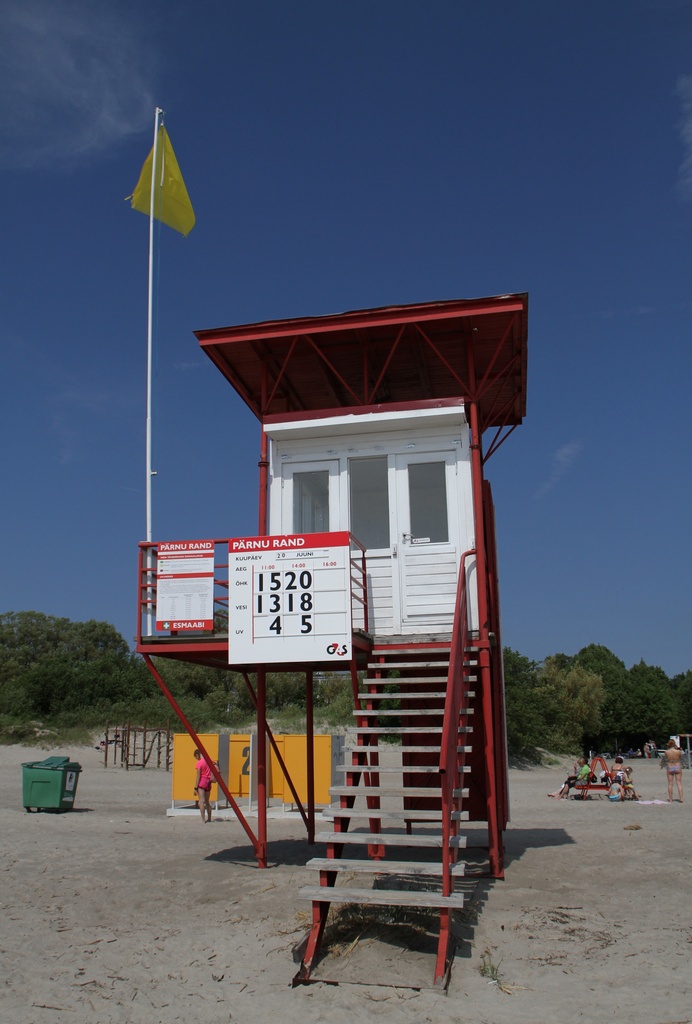 Pärnu - Strand - Aussichtsturm - lang