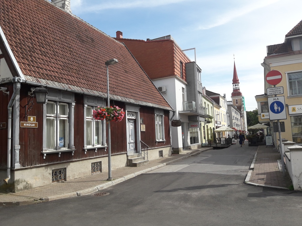 Nikolai street, Pärnu 2020 - Nikolai street, Pärnu August 2020