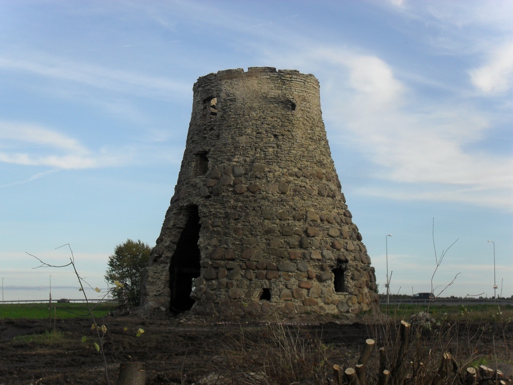 Järve mõisa tuuleveski, 19. saj. - This is a photo of cultural heritage monument of Estonia number