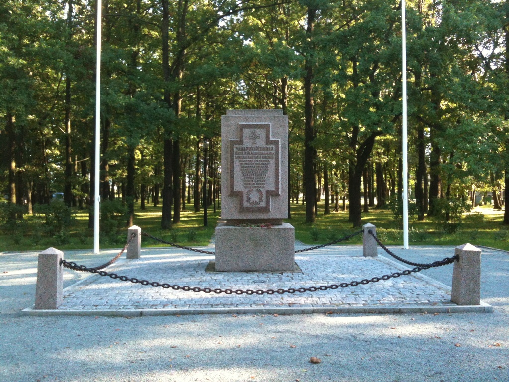 Kohtla-jarve, Estonian soldiers freedom monument - This is a photo of cultural heritage monument of Estonia number