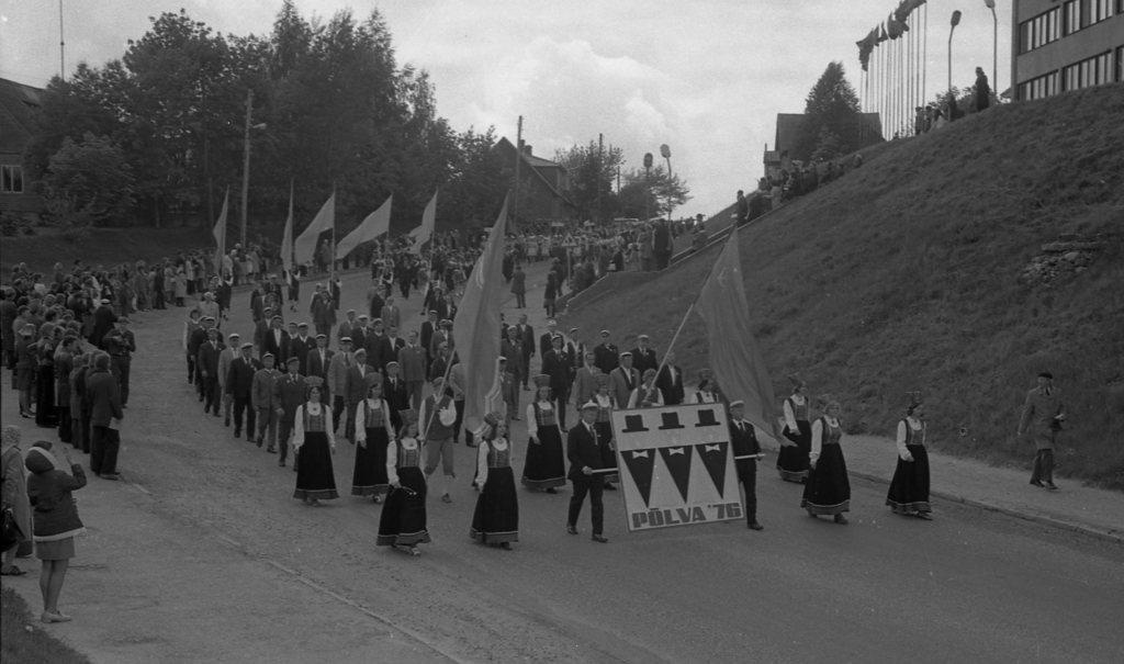 Laulupidu Põlvas 1976. a.