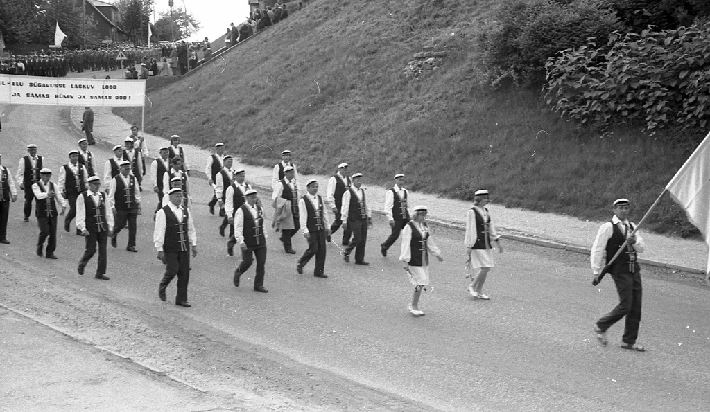 Laulupidu Põlvas 1976. a.