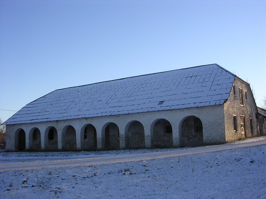 Stables of the Vao manor - Vao mõisa tall-tõllakuur