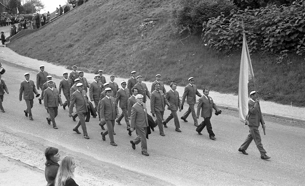 Laulupidu Põlvas 1976. a.