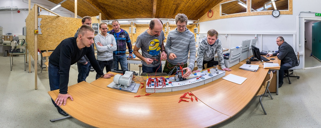 Viljandi Kutseõppekeskus 005-elektriope - Viljandi Kutseõppekeskuse elektriõppelabor