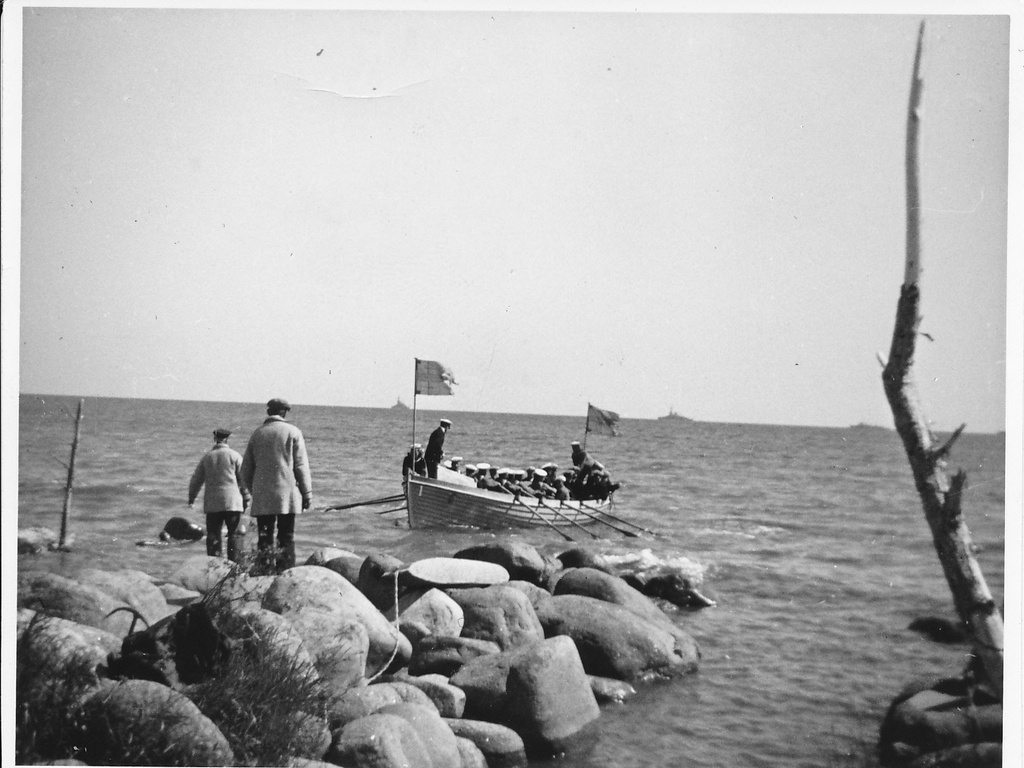 Maaletulek Ruhnu rannas