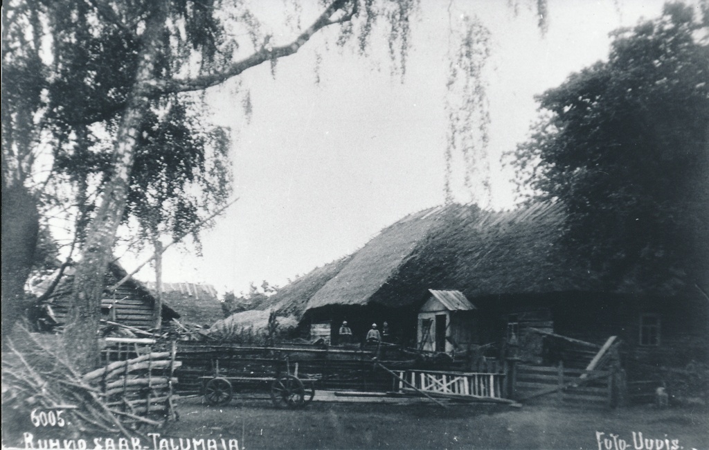 Talumaja Ruhnu saarel 1930-ndate algus