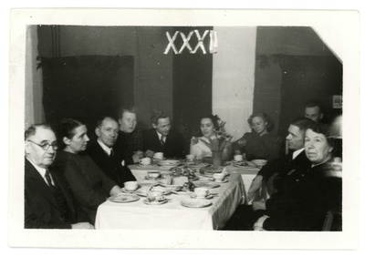 Hugo ja Elisabeth Kaho Eesti Vabariigi 32. aastapäeva pidulikul tähistamisel Pinnebergis  similar photo