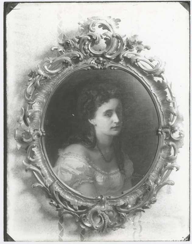 J. Köler, Ella Schultz-Adajewsky portree 1868. aastast.