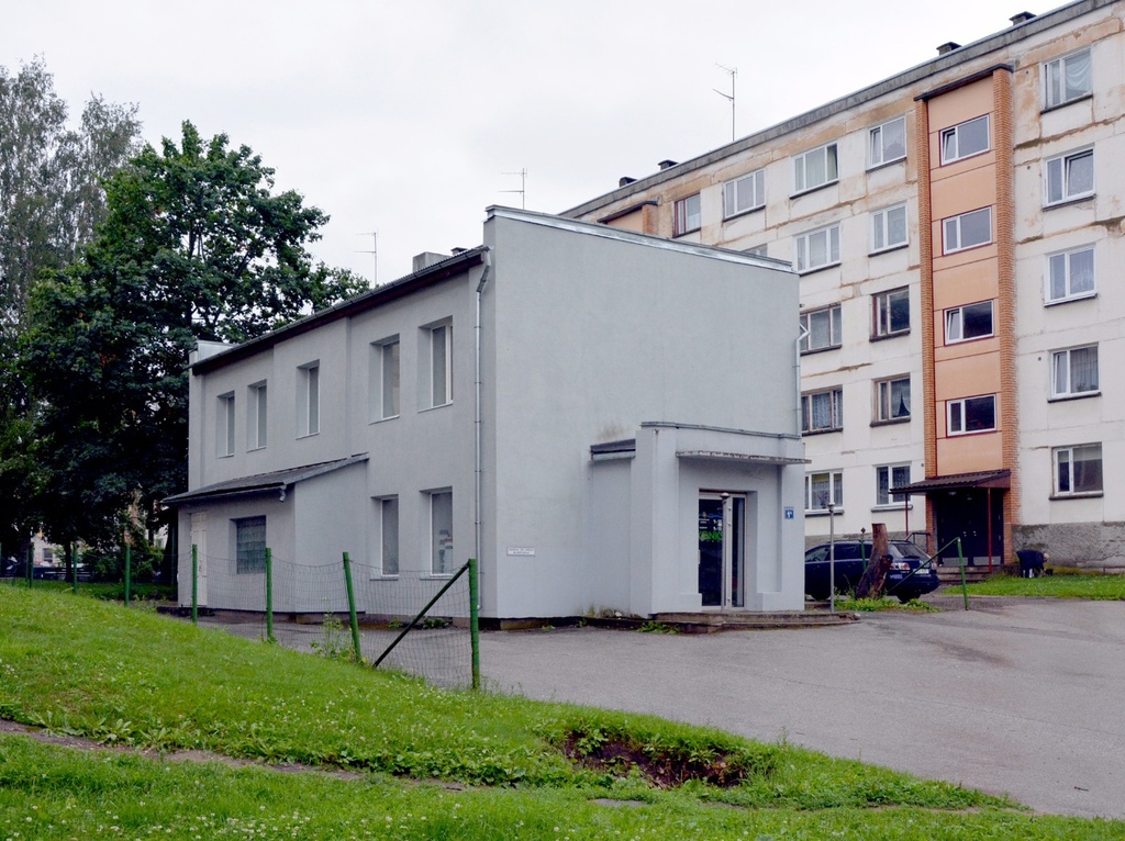 Endise linavabriku säilinud hooned Liidu tänavas rephoto