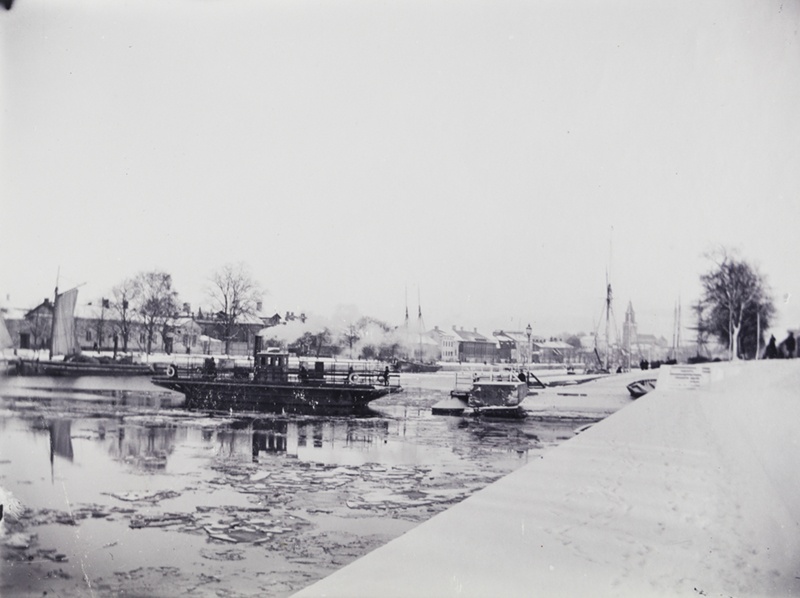 Aurajoki, Ylinen föri