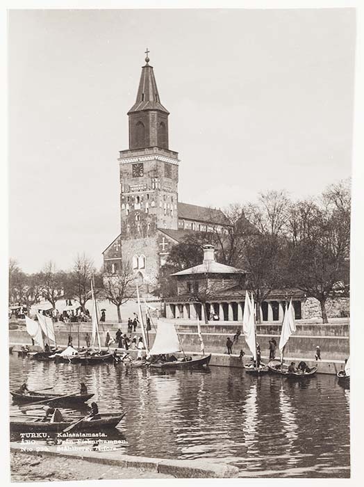 Aurajoki, Turun tuomiokirkko