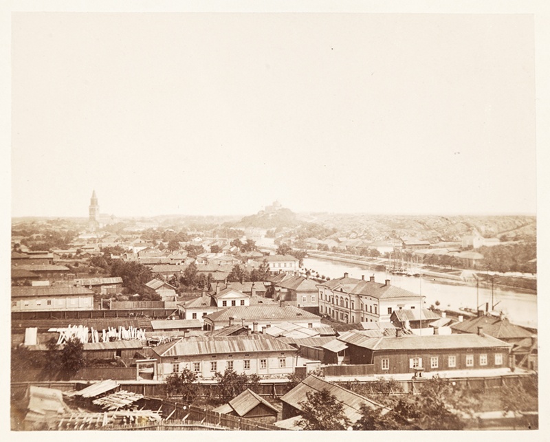 Näköala Kakolanmäeltä, Aurajoki