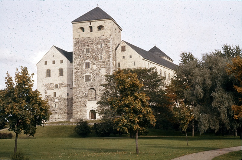 Turun linna, lounaasta; ulkokuva