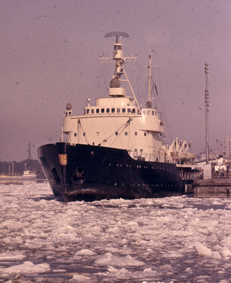 Jäänmurtaja Murtaja (1959) Turussa; ulkokuva