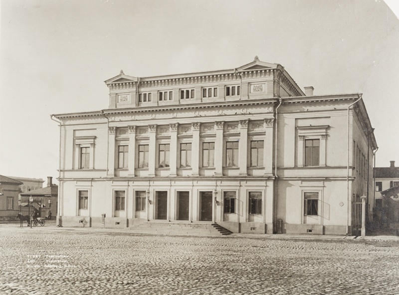 Ruotsalaisen teatterin talo.; ulkokuva