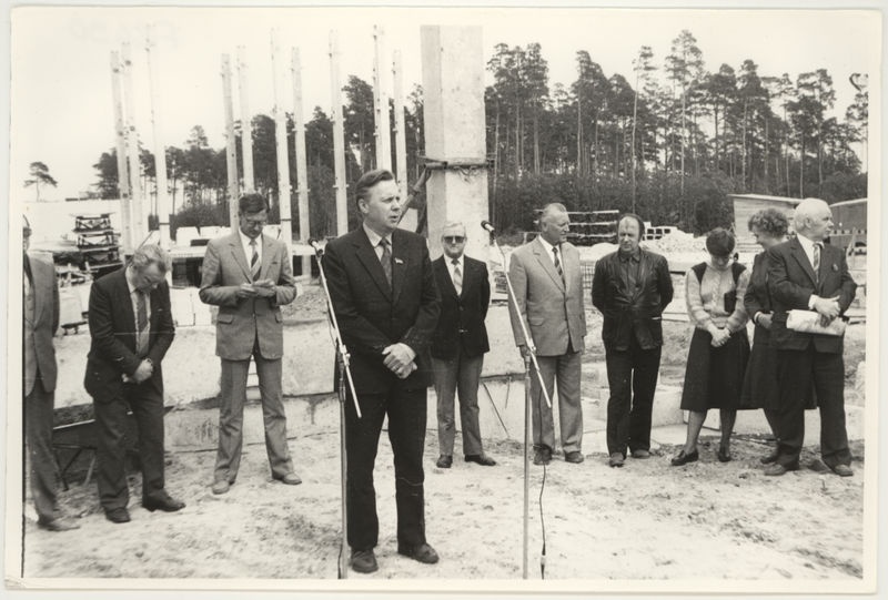 Harju Maakonna Keskhaigla nurgakivi panek