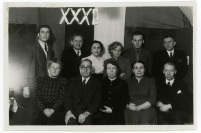 Eesti Vabariigi aastapäeva tähistamine üliõpilaste juures Pinnebergis, 24. veebr. 1950  similar photo