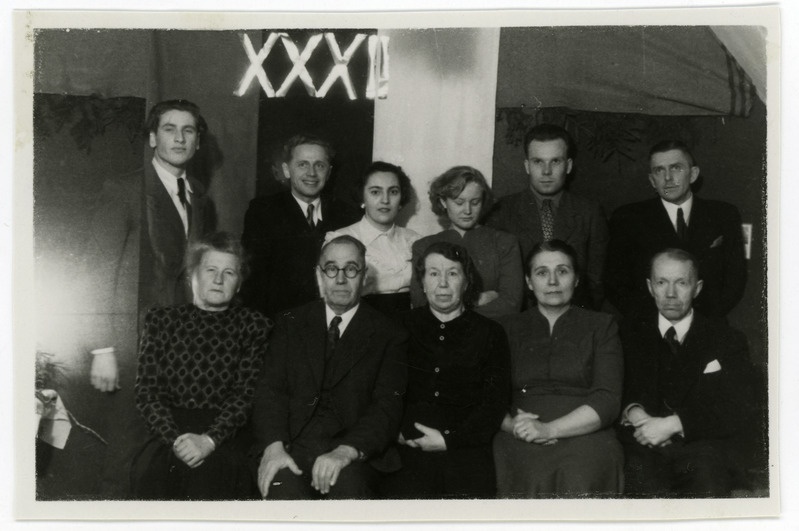 Eesti Vabariigi aastapäeva tähistamine üliõpilaste juures Pinnebergis, 24. veebr. 1950