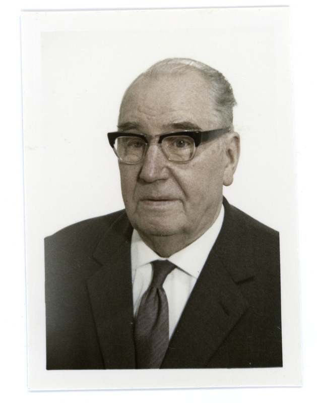 Hugo Kaho portree, 1963