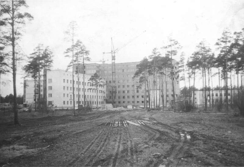 Harju Maakonna Keskhaigla ehitus Keila männikus