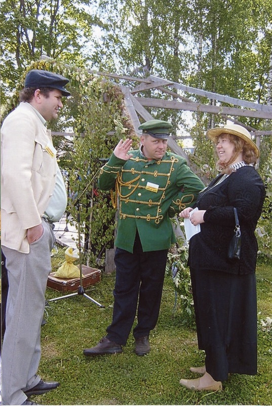 10. juuni Iisaku II külalaat. Margus Pikhof, Heinar Juuse, Merle Pikhof