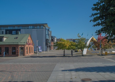 Rakvere. Oktoobrirevolutsiooni aastapäeva paraad Turu platsil rephoto