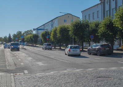 Rakvere. Oktoobrirevolutsiooni aastapäeva paraad Turu platsil rephoto