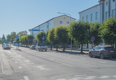 Rakvere. Oktoobrirevolutsiooni aastapäeva paraad Turu platsil rephoto