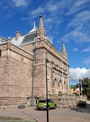 Turun taidemuseo; arkkitehtuurikuva; ulkokuva rephoto