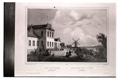Hostein, Adam, Lemercien, Avanzo: "Ansicht der Wienes bei Reval", lito.  similar photo