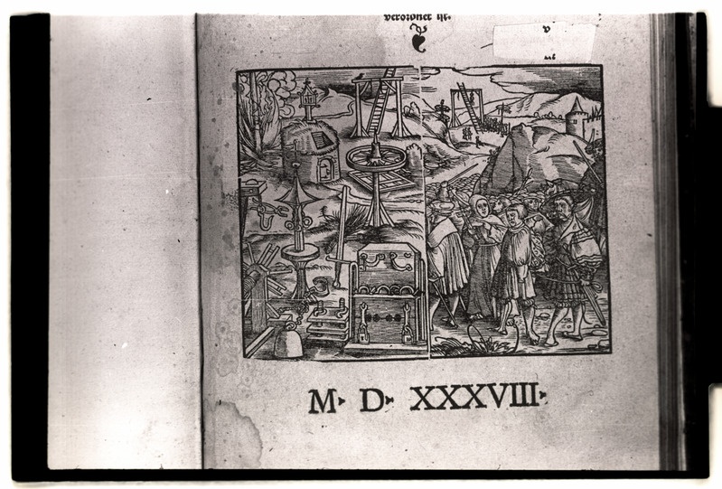 Bambergi kriminaalkoodeks 1538. aastast, hukkamis- ja karistamisriistad.