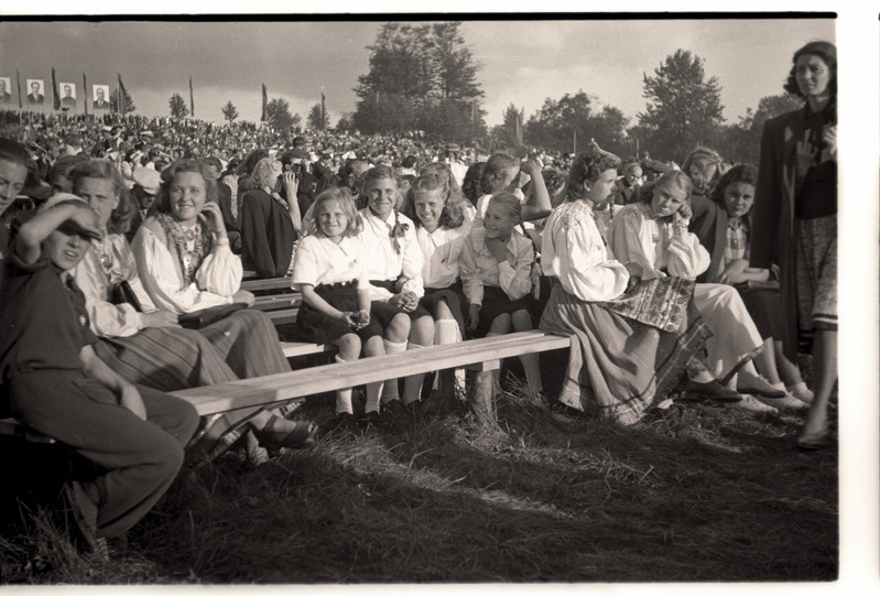 1950. aasta laulupidu, kuulajad.