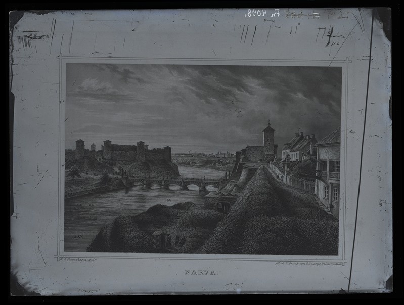 Stavehagen, Narva vaade vasakult kaldalt.