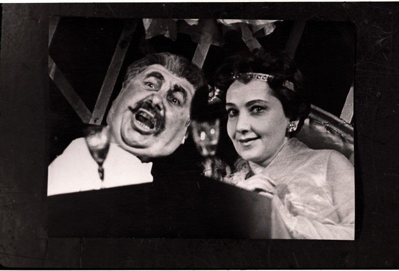 Ita Ever ja Endel Simmermann näidendis "Pankrot".