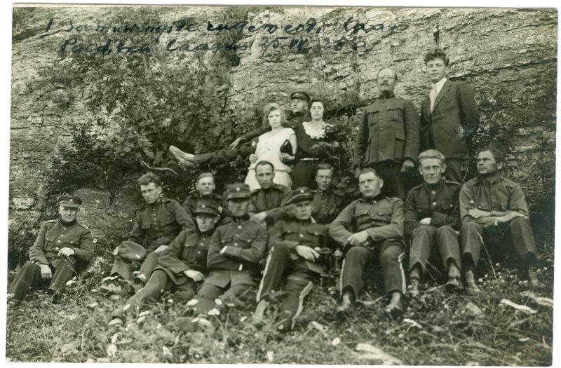 Foto. I soomusrongide rügemendi staap Paldiskis laagris, 25.07.1925.