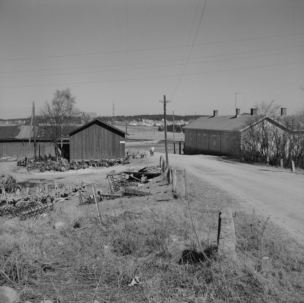 Virusmäen talon rakennuksia; ulkokuva