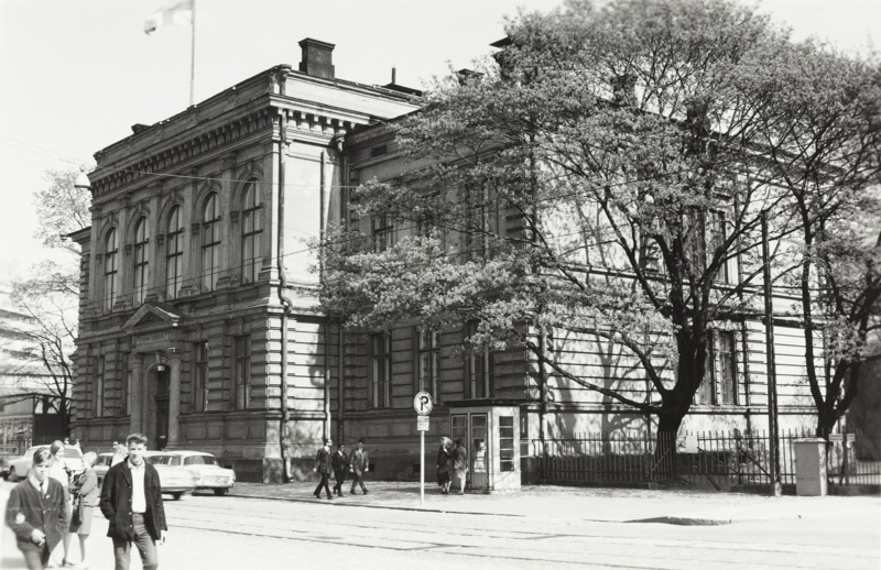 Yliopistonkatu 17, Cygnaeuksen kansakoulun päärakennus 1967; yleiskuva