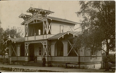 foto, Paide Vallimäe suvekohvik 1920-30-ndatel a.  duplicate photo