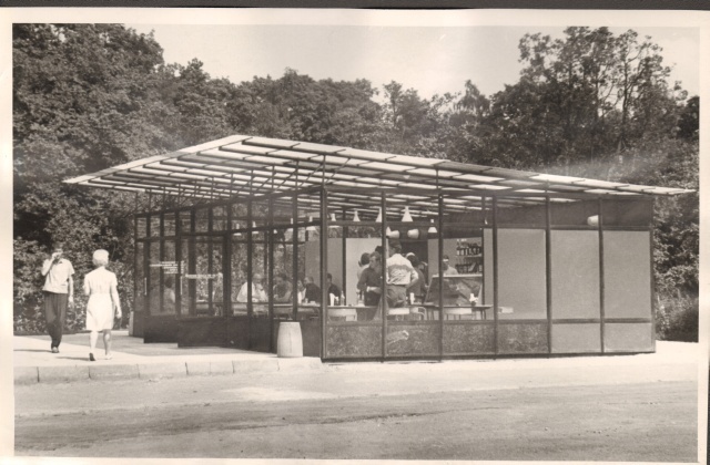 foto, suvekohvik Paides Vallimäe juures 1960-ndatel a.