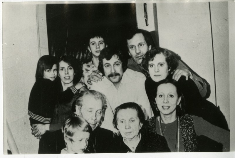 Evald Aavik ema juubelil