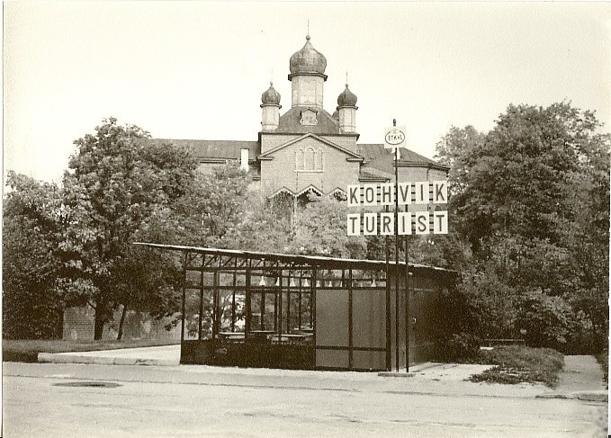 foto,  kohvik "Turist" Paides 1968.a.