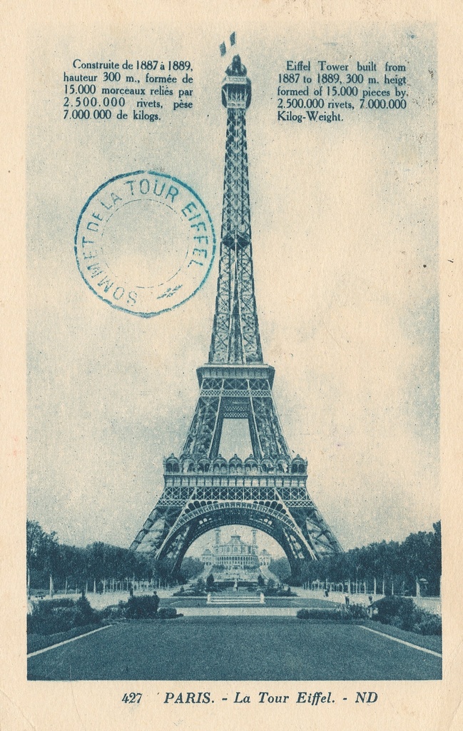 Pariisi vaade Eiffeli torniga